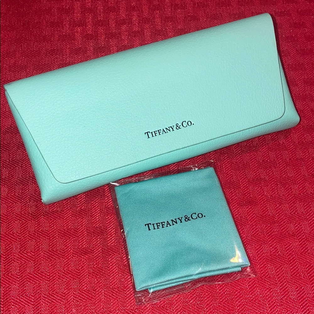 Tiffany & Co. Turquoise Leather Wallet